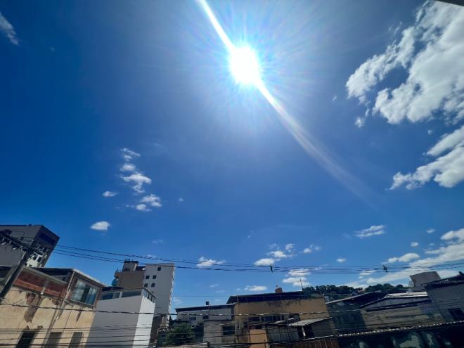 Previsão é de temperaturas amenas nas primeiras horas do dia e calor no período da tarde