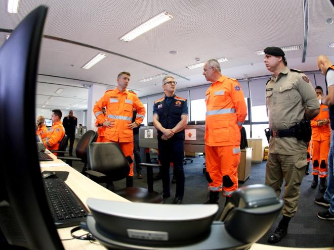 O CICC é um centro de monitoramento e planejamento operacional, com 1,4 mil câmeras em funcionamento 24 horas por dia, sete dias por semana, 365 dias por ano