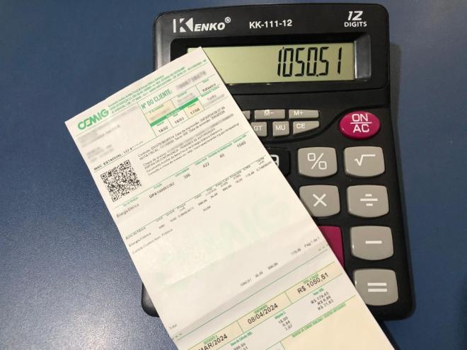 Com a medida em vigor a partir de domingo (1º), a tarifa aumenta R$ 7,88 a cada 100 quilowatt-hora (kWh) consumidos 