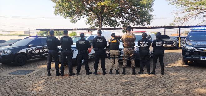 Operação reuniu forças de segurança de Minas Gerais em busca de integrantes de grupo criminoso 