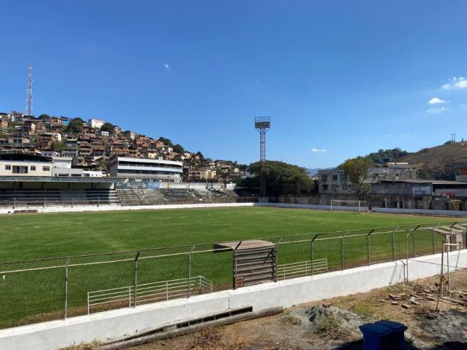 O estádio Louis Ensch estará vazio no primeiro jogo do Saci em casa
