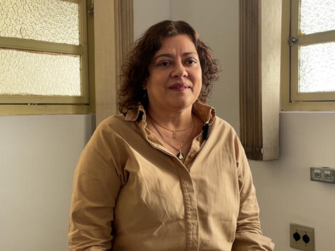 Renata Stheling lembra que os itens de limpeza devem ficar guardados em local seguro.