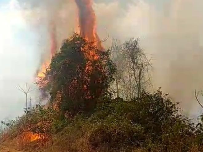 Incêndio, à princípio, é criminoso