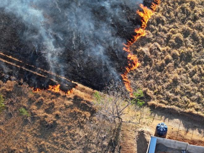 Nas últimas semanas, os incêndios foram registrados em várias partes da região 