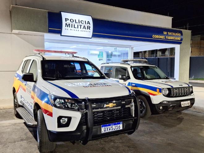 As equipes do 58º Batalhão abordaram o suspeito nas proximidades da Usipa