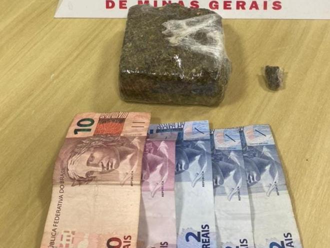 Material recolhido com o ex-presidiário