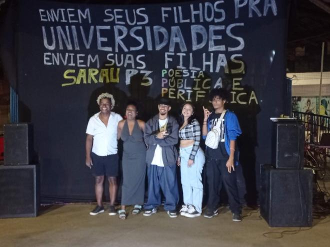 O coletivo promove arte e cultura no território periférico