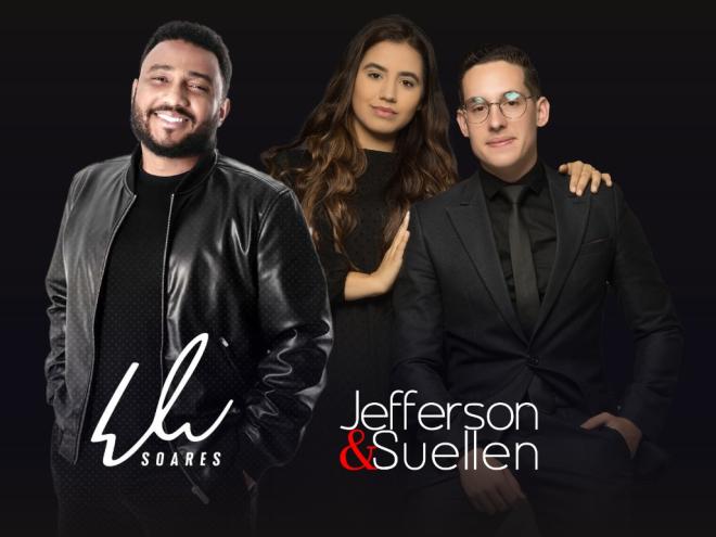 Eli Soares e Jefferson e Suelen são as principais atrações do evento