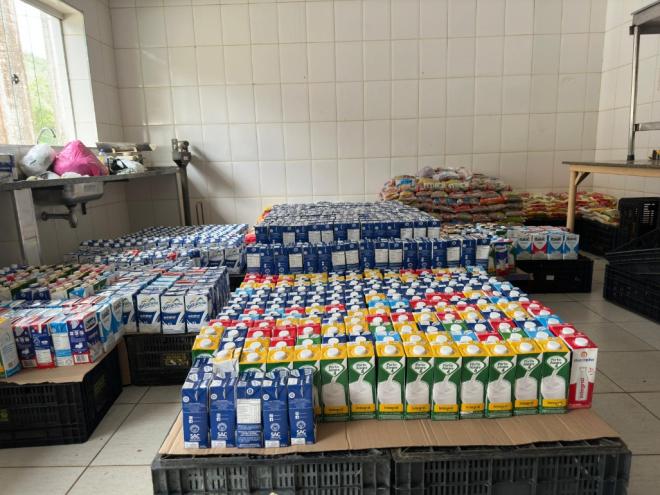 Banco de Alimentos fornece cestas a mais de 100 famílias em situação de insegurança alimentar e nutricional