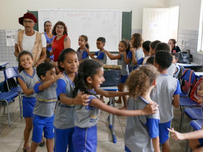 O evento será realizado em cada escola parceira