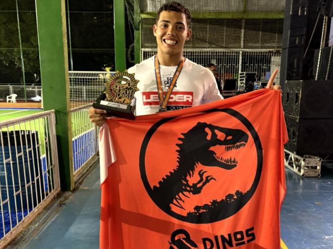 Atleta recentemente foi medalha de bronze em competição internacional