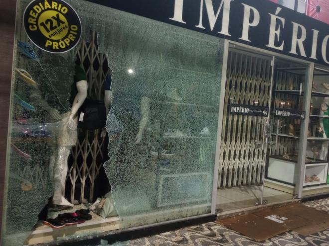 Loja foi arrombada no centro de Ipatinga e, neste caso, o arrombador foi preso 