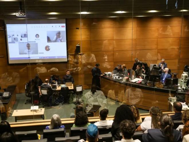 Tribunal do Júri do Rio condena Ronnie e Élcio por assassinar Marielle e Anderson. Foto: Tânia Rêgo/Agência Brasil
