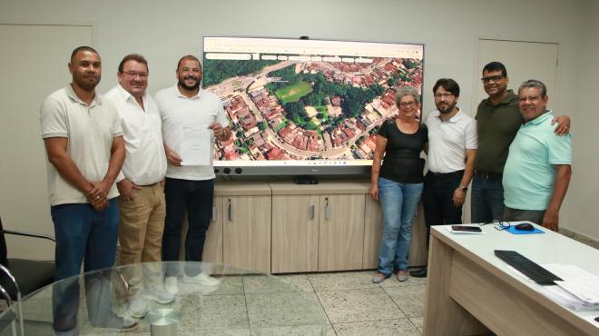 Prefeito de Timóteo assinou a ordem de serviço da obra nesta semana