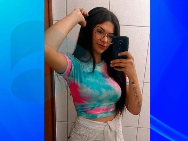 Naiele Cristine, 24 anos, foi assassinada pelo namorado na frente da filha, de quatro anos