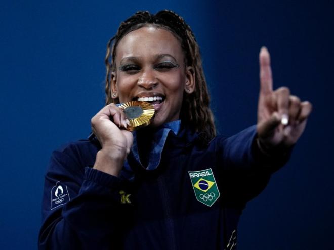 Ginasta é inspiração para os mais de 4 mil jovens participantes da competição