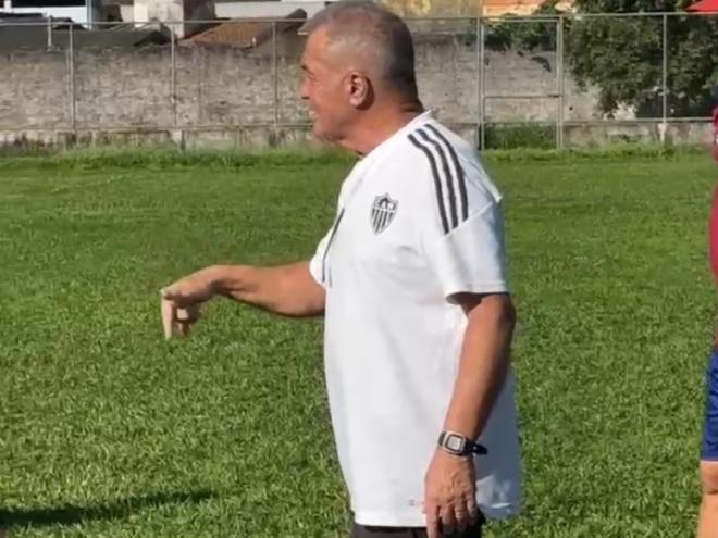 Baiano comandou as atividades na busca de novos talentos para a base do Galo