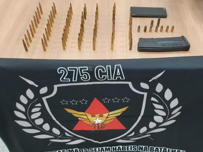 Apreendida munição de uso restrito em Coronel Fabriciano 