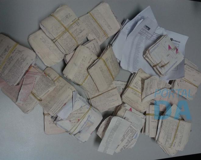 Notas de abatecimento em postos decombustíveis, para encobrir gastos