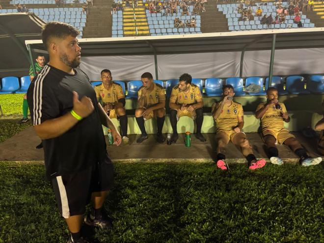 O técnico Rogerinho e os jogadores do Beira Rio lutaram muito e só caíram nas penalidades   