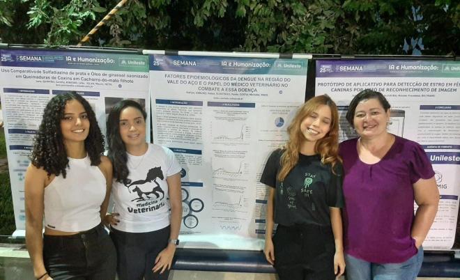A pesquisa foi feita por estudantes de Medicina Veterinária do Unileste em parceria com o Instituto Interagir 
