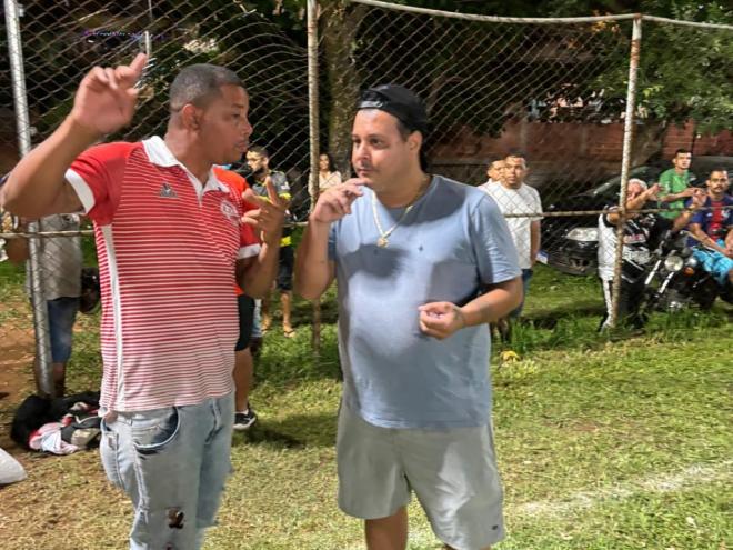 O presidente Deivan Lins e o técnico Jean Silva comandam o Vale Alto em busca de um título inédito no Ipatinguense  
