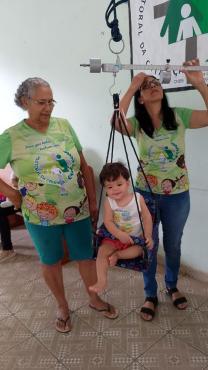 São atendidas crianças de até seis anos de idade 