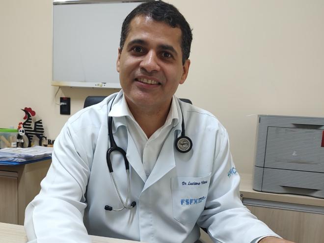 Luciano Viana, médico oncologista, coordenador médico da unidade de oncologia do Hospital Márcio Cunha (HMC) e pesquisador responsável pelas pesquisas realizadas na FSFX 