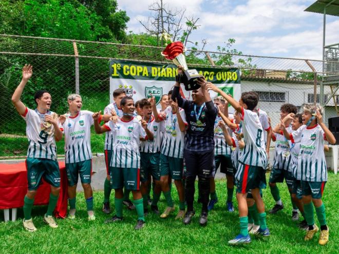 A garotada da Usipa fez 1 a 0 na decisão e foi campeã da categoria Sub-14