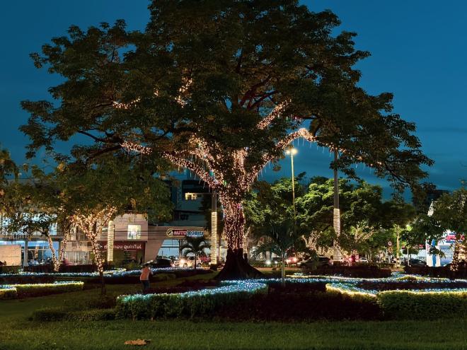 Iluminação faz parte do projeto Ipatinga Cidade Luz, iniciativa do poder público municipal e empresas privadas.
