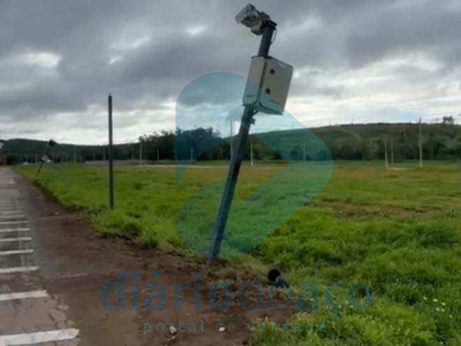A suspeita é que o equipamento tenha sido danificado propositalmente