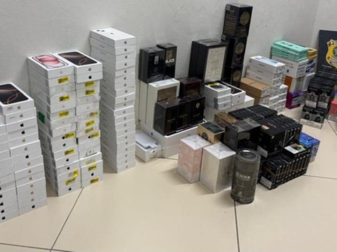 Mercadorias eram contrabandeadas e deveriam chegar em Ipatinga