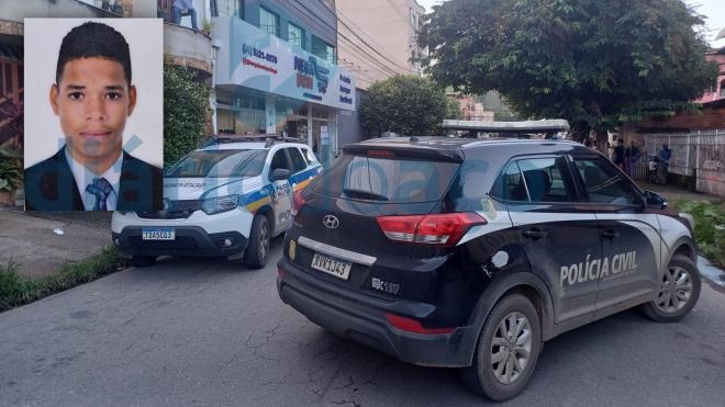 Testemunhas informaram que William Santana foi alvejado por tiros na rua e, na tentativa de escapar da morte entrou correndo em um supermercado e caiu sem vida