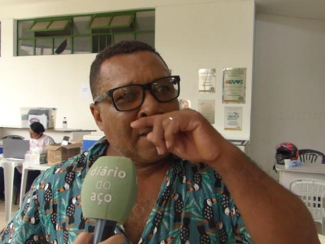 Alderico Ataíde Silveira, 57 anos, morador do bairro Vila Celeste