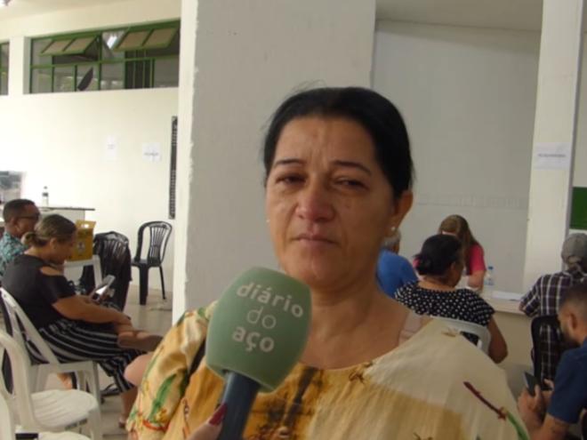 Valdomira Soares, 48 anos, moradora do bairro Bethânia