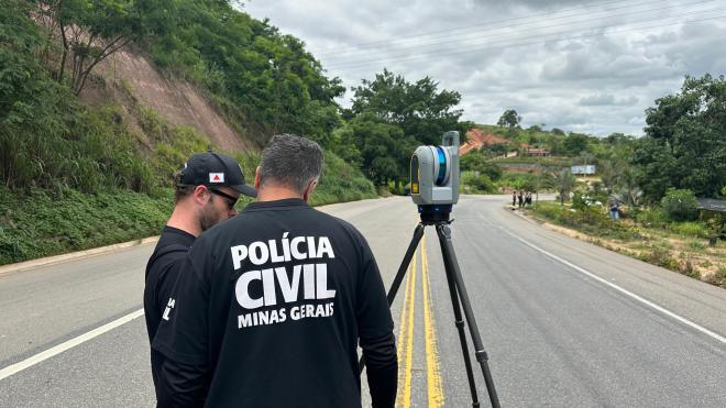 O trabalho da perícia da Polícia Civil foi determinante na investigação do acidente na BR-116 em Teófilo Otoni 