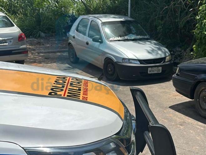 Depois do vídeo, carro saiu do 'complexo', direto para ao pátio do Detran-MG e o barbeiro zombador foi preso 