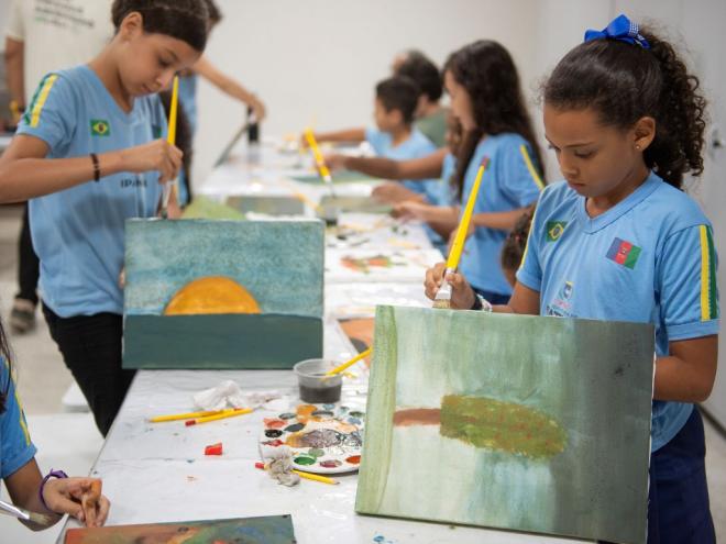 Oficinas ao ar livre estão programadas para escolas 