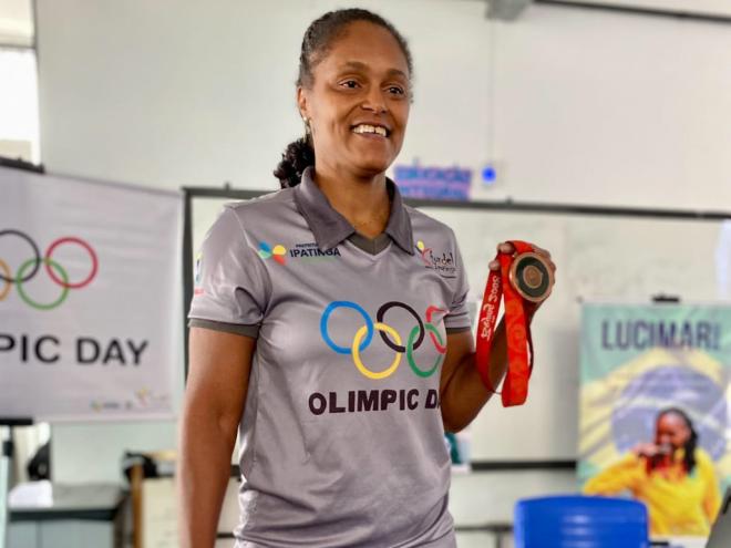 Lucimar conquistou diversos títulos, incluindo a medalha de bronze no revezamento 4 X 100 metros nos Jogos Olímpicos de Pequim, em 2008