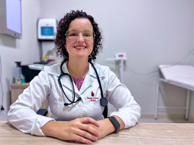 A médica hematologista Marita Novais, que atende na AAPI, explica sobre a doença e seus sinais