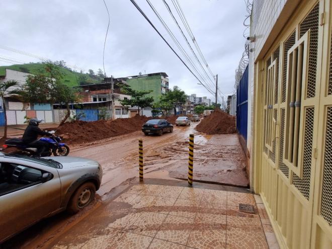 No primeiro mês do ano, a cidade foi atingida por um forte temporal