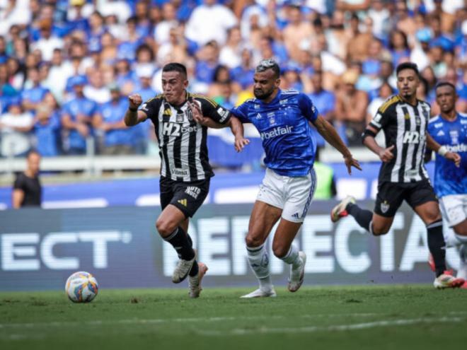 Clássico mineiro foi o jogo mais apostado nos estaduais em 2024. Foto: Pedro Souza/Galo