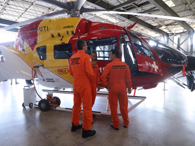 Reforço do Suporte Aéreo Avançado de Vida garante mais agilidade no transporte de pacientes e operações de resgate e salvamento