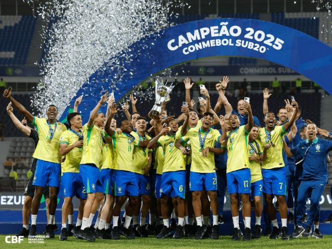 Seleção Brasileira conquistou o Sul-Americano Sub-20 pela 13ª vez