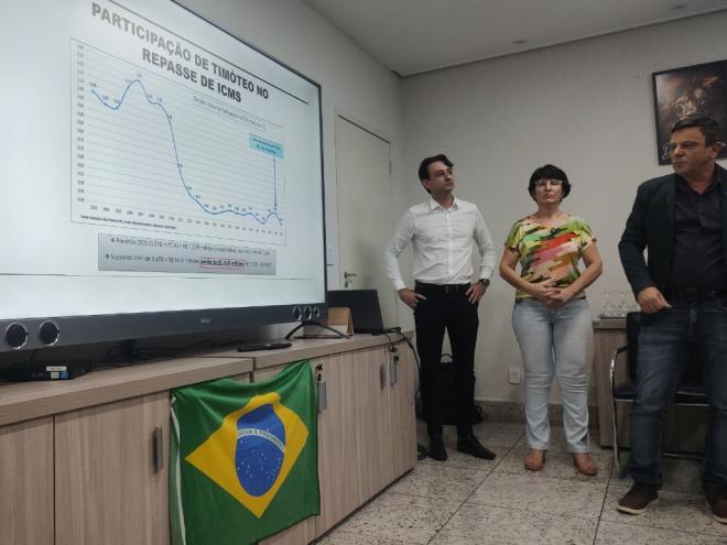 Administração municipal apresentou déficit de mais de R$ 7 milhões em recursos próprios deixado pelo ex-gestor, apontou Vitor Prado
