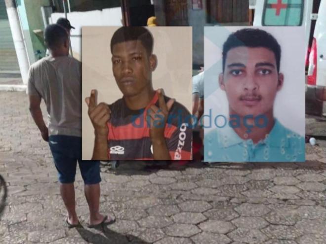 Carlos Eduardo Gonçalves, 21 anos, morreu nesta sexta-feira e Carlos Daniel Miranda da Cruz, 20 anos, morreu no dia do atentado a tiros 
