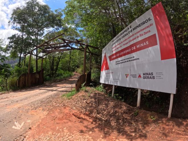 Esta já é a segunda empresa que abandona a obra de pavimentação da Estrada Parque Bispo Dom Helvécio