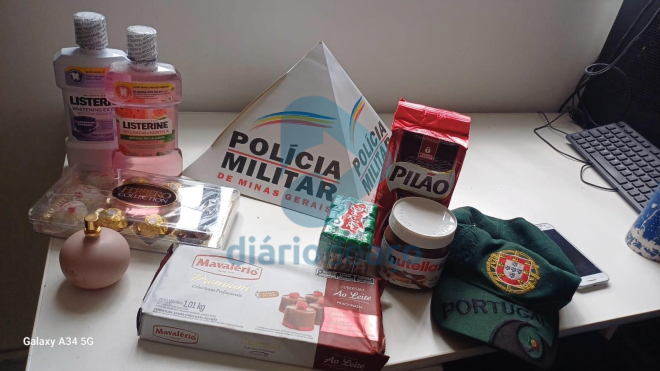 Produtos furtados seriam trocados por drogas, afirmam fontes policiais