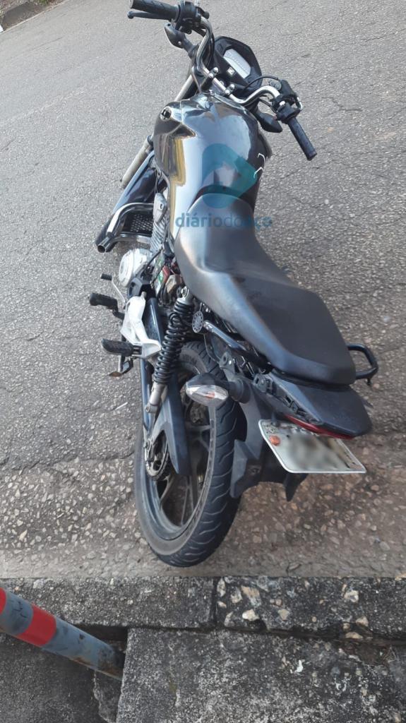 A moto havia sido roubada no dia 3 de março deste ano 