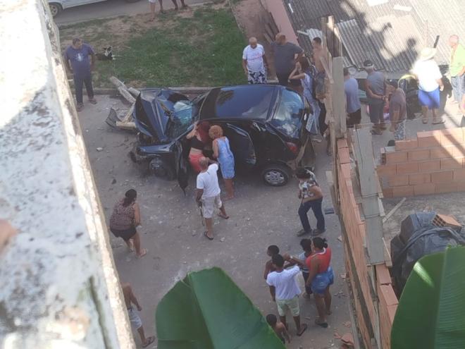Três pessoas foram socorridas em estado grave 